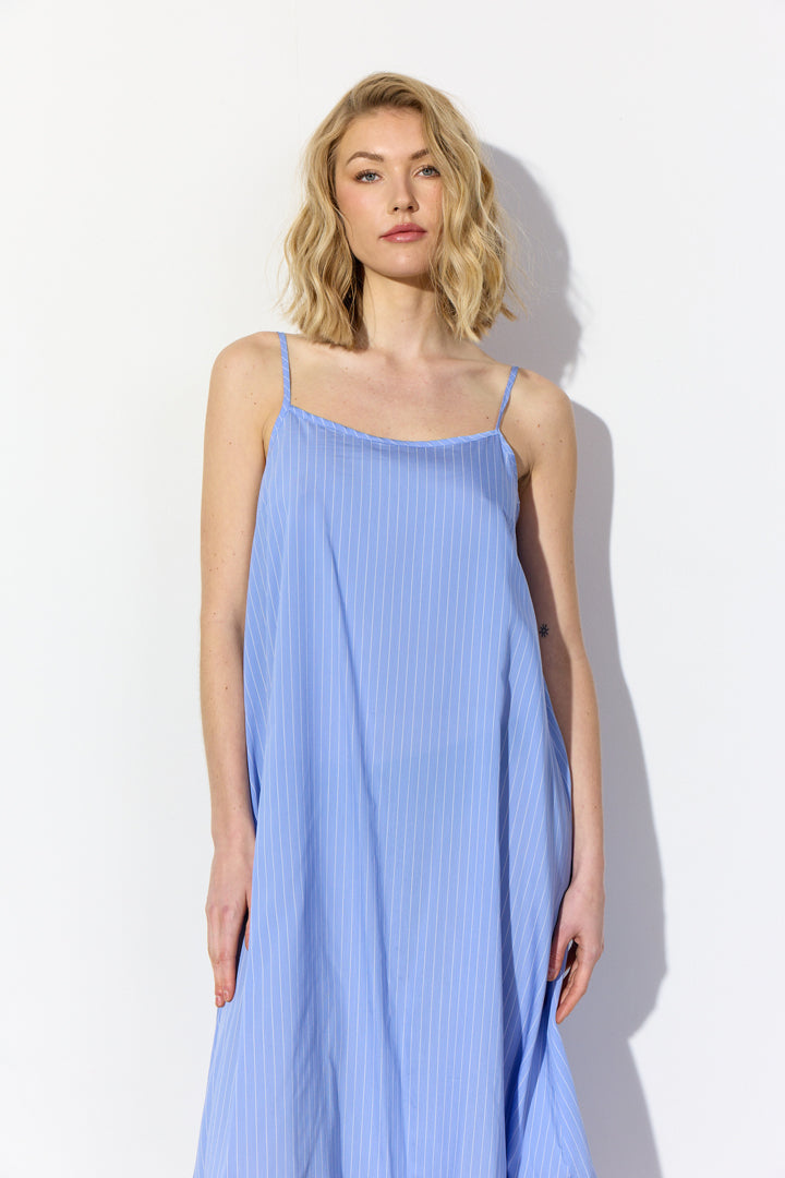 HUNKØN Cornelia Dress Kjoler Blue