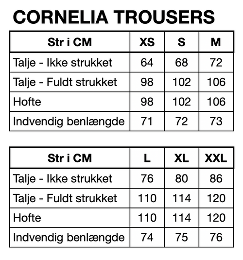 HUNKØN Cornelia Trousers Bukser Pink