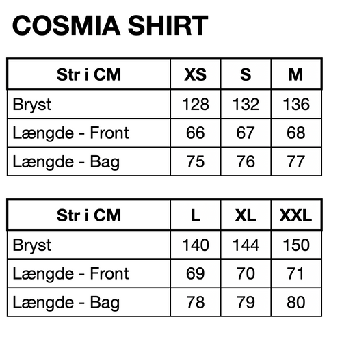 HUNKØN Cosmia Shirt Skjorter Blue Showstopper Art Print
