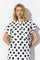 White w/ dots