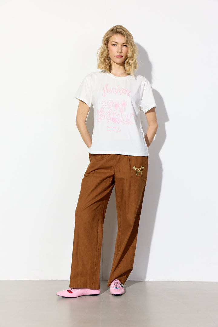 HUNKØN Duckling T-shirt T-shirts Pink Duck