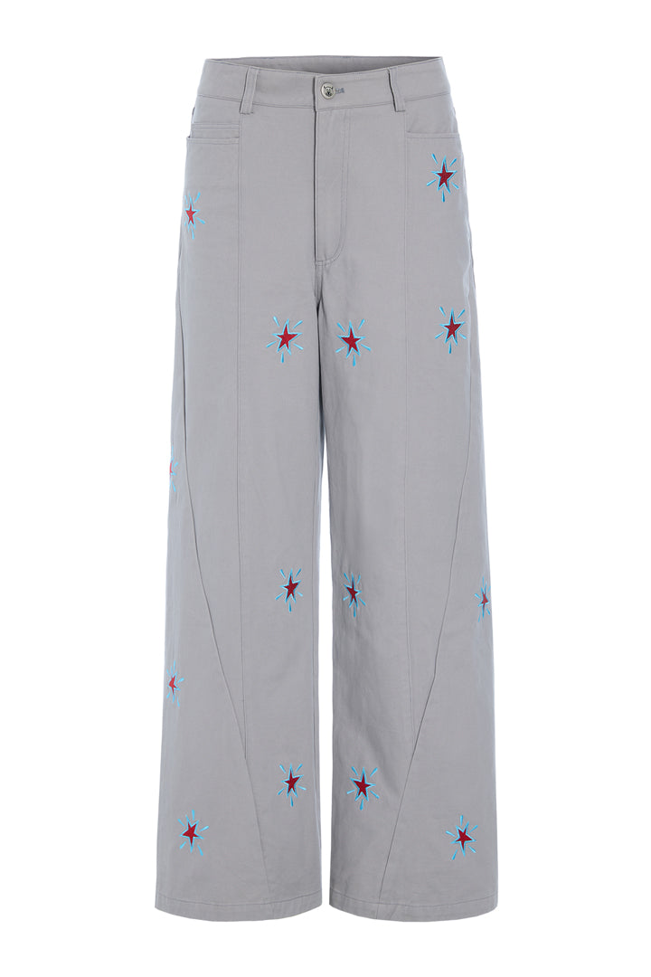 HUNKØN Electra Trousers Bukser Grey