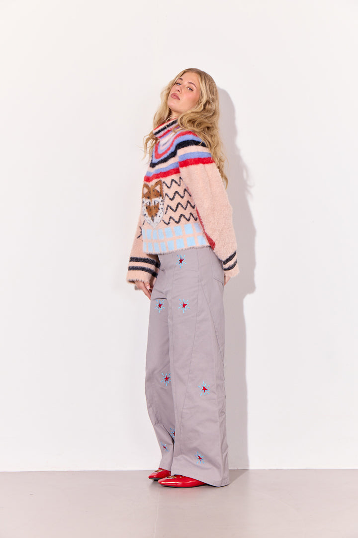 HUNKØN Electra Trousers Bukser Grey