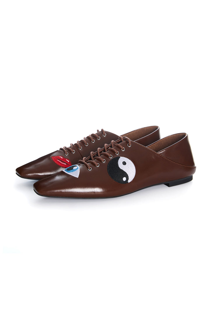 HUNKØN Elfrida Shoes Shoes Brown