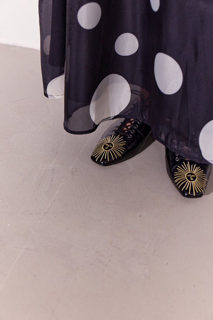 HUNKØN Elfrida Shoes Accessories Black