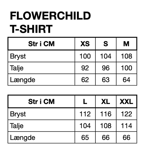 HUNKØN Flowerchild T-shirt T-shirts White