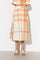 Orange checked