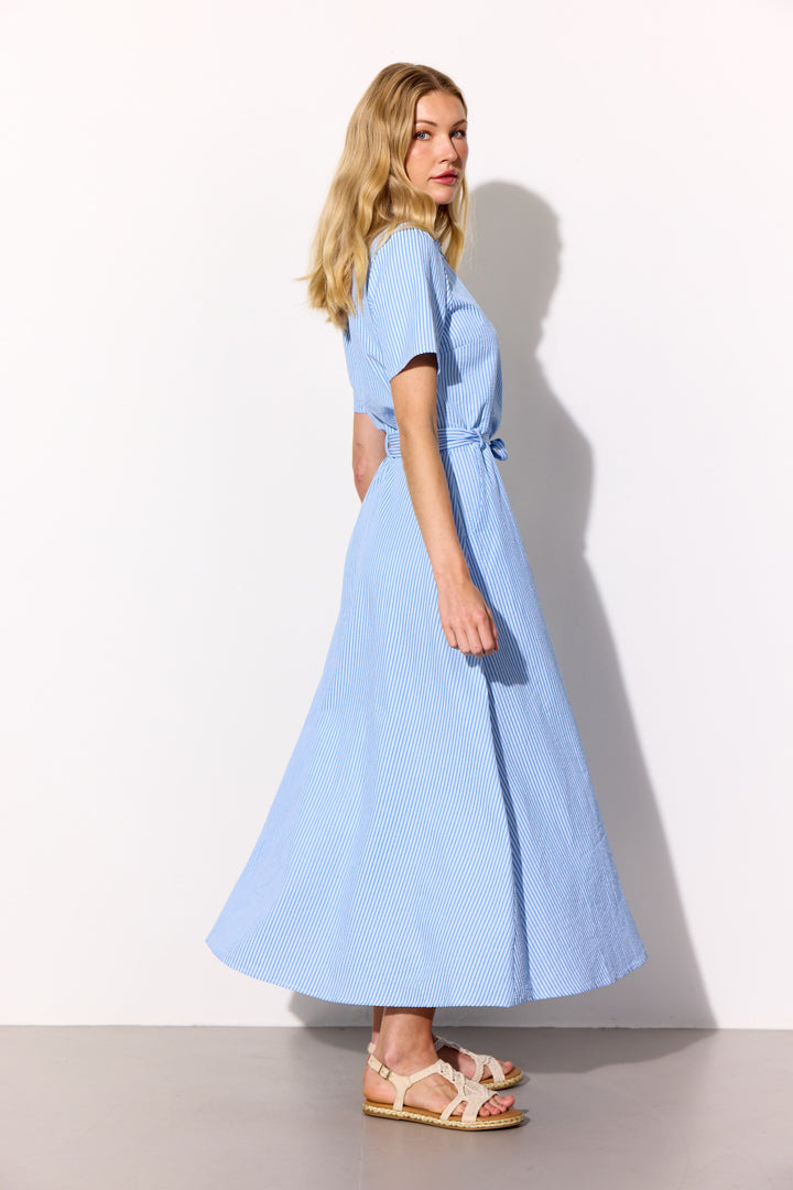 HUNKØN Gudrun Dress Kjoler Blue