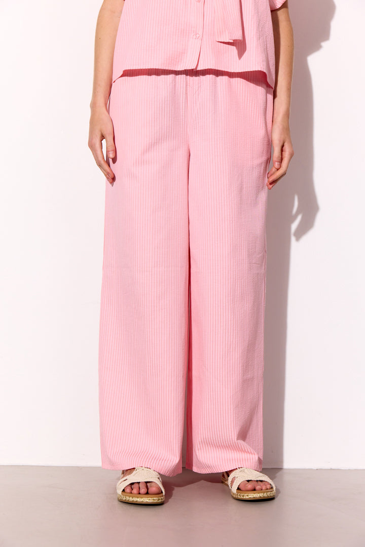 HUNKØN Gudrun Trousers Bukser Pink