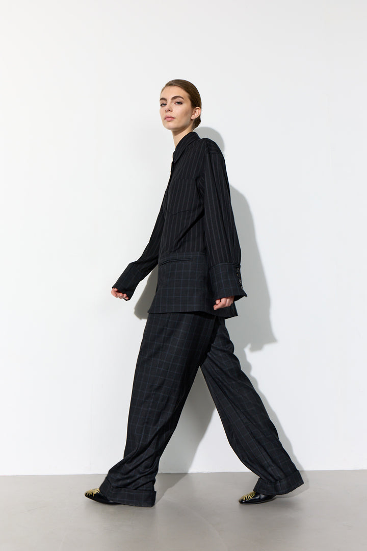 HUNKØN Janet Trousers Bukser Black