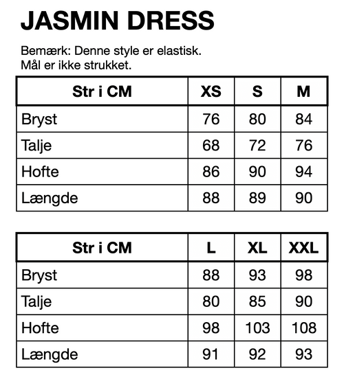 HUNKØN Jasmin Dress Kjoler Brown/Black