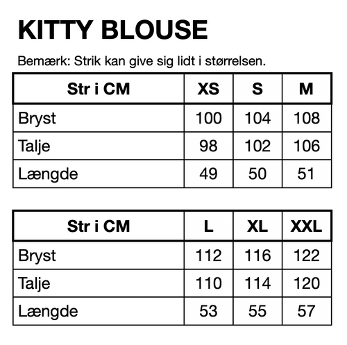 HUNKØN Kitti Knit Blouse Bluser Soft Leo