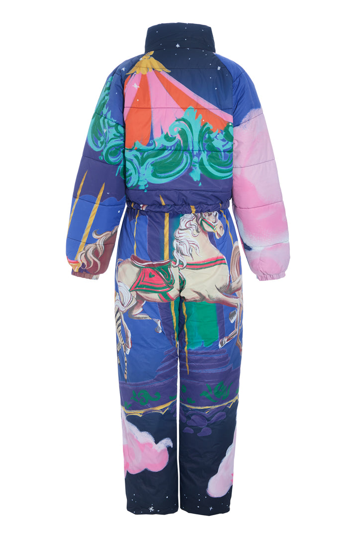 HUNKØN Kiwi Snowsuit Flyverdragter Dream Fairground Art Print