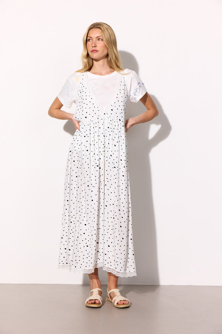 HUNKØN Kris Dress Kjoler White