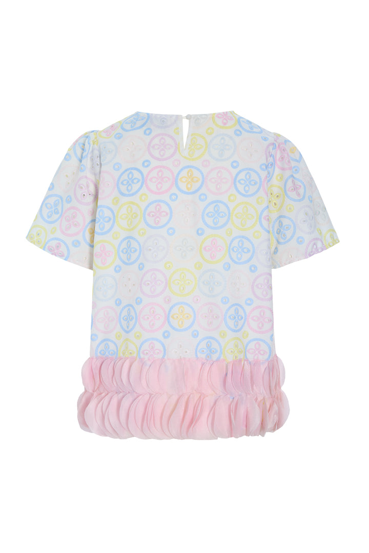 HUNKØN Lana Blouse Bluser Pastels