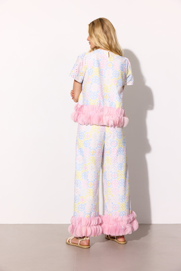 HUNKØN Lana Blouse Bluser Pastels