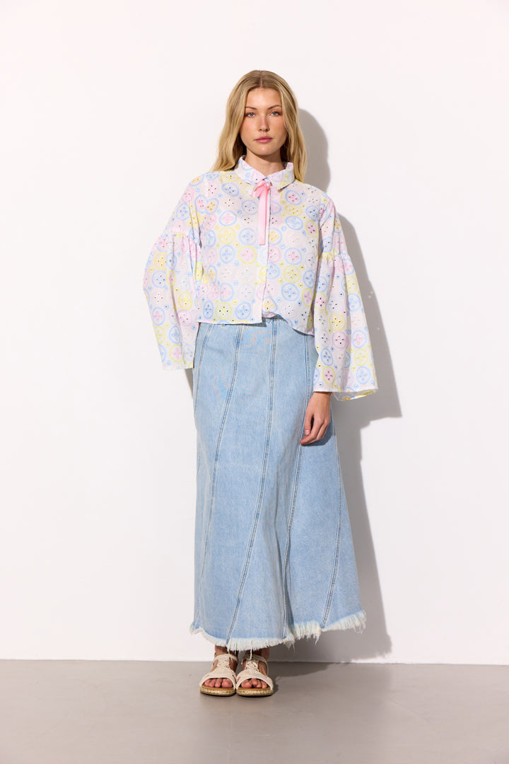 HUNKØN Lana Shirt Skjorter Pastels