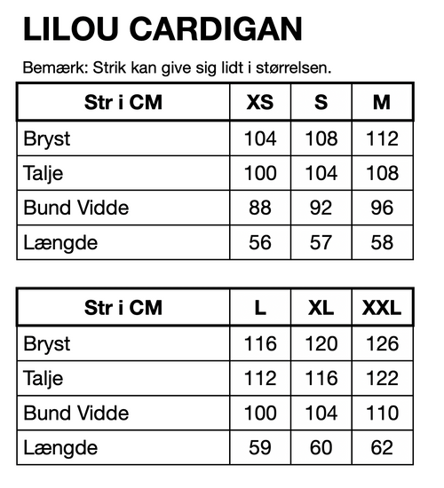 HUNKØN Lilou Cardigan Cardigans Multi striped