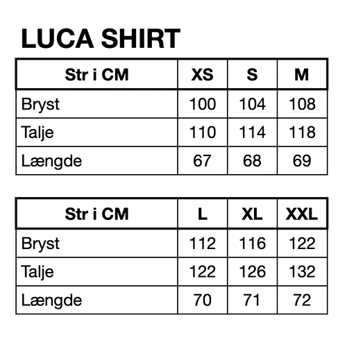 HUNKØN Luca Shirt Skjorter Black