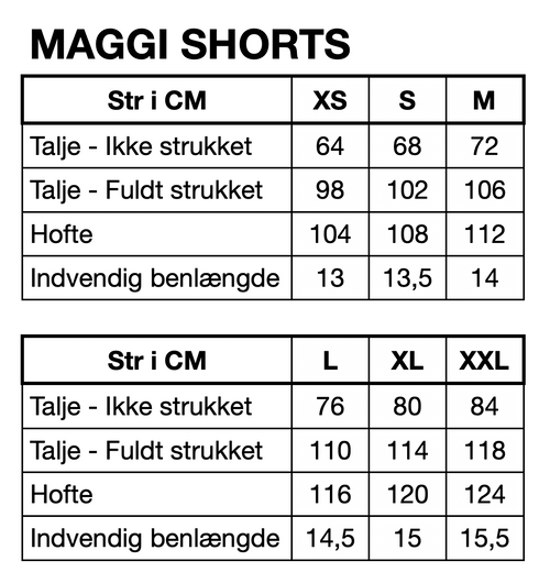 HUNKØN Maggi Shorts Shorts Blue Daisy