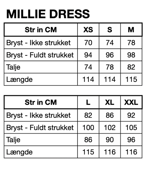 HUNKØN Millie Dress Kjoler White