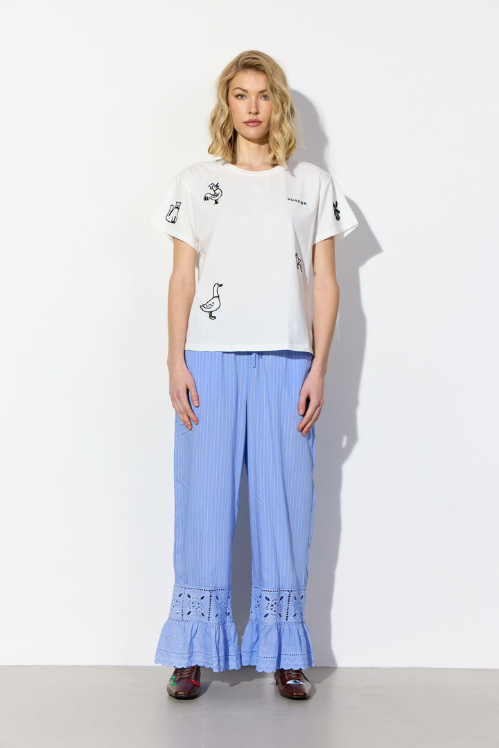 HUNKØN Noa T-shirt T-shirts White