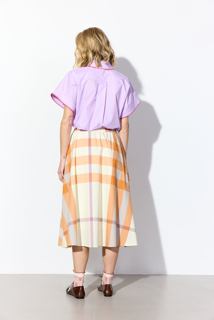 HUNKØN Oda Shirt Skjorter Lavender