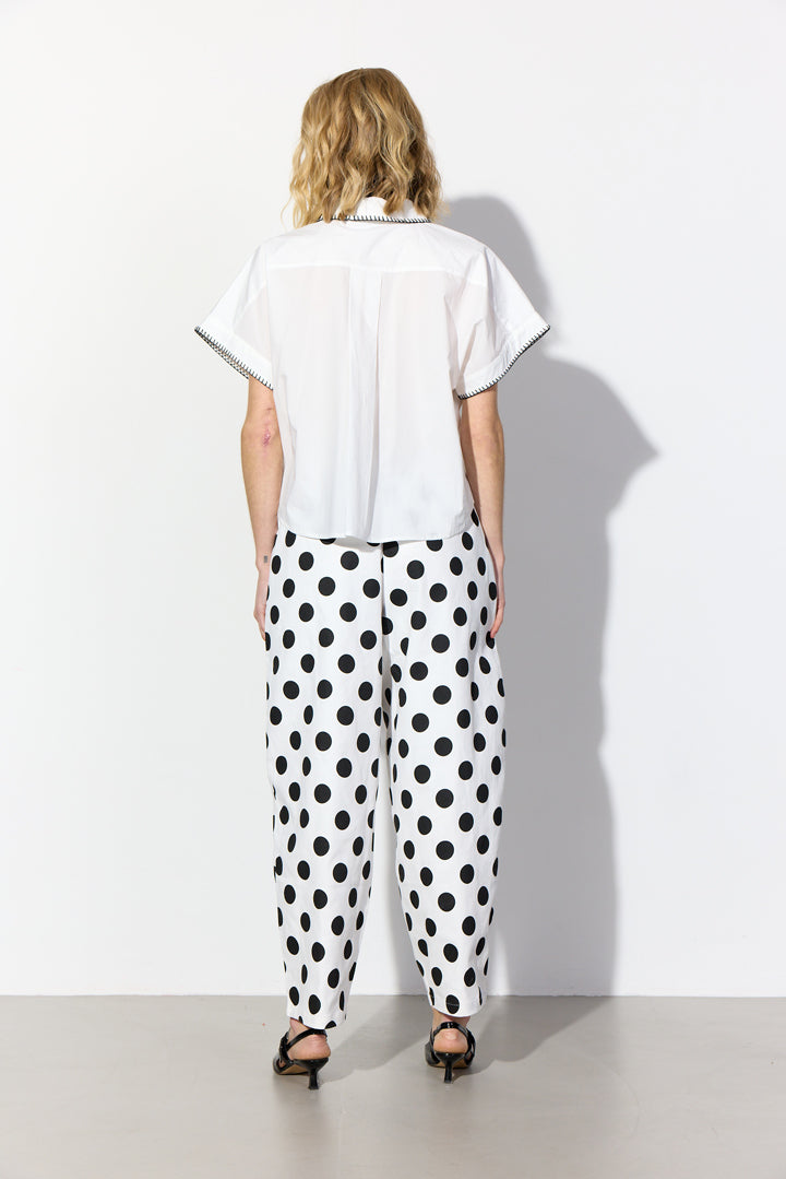 HUNKØN Oda Shirt Skjorter White