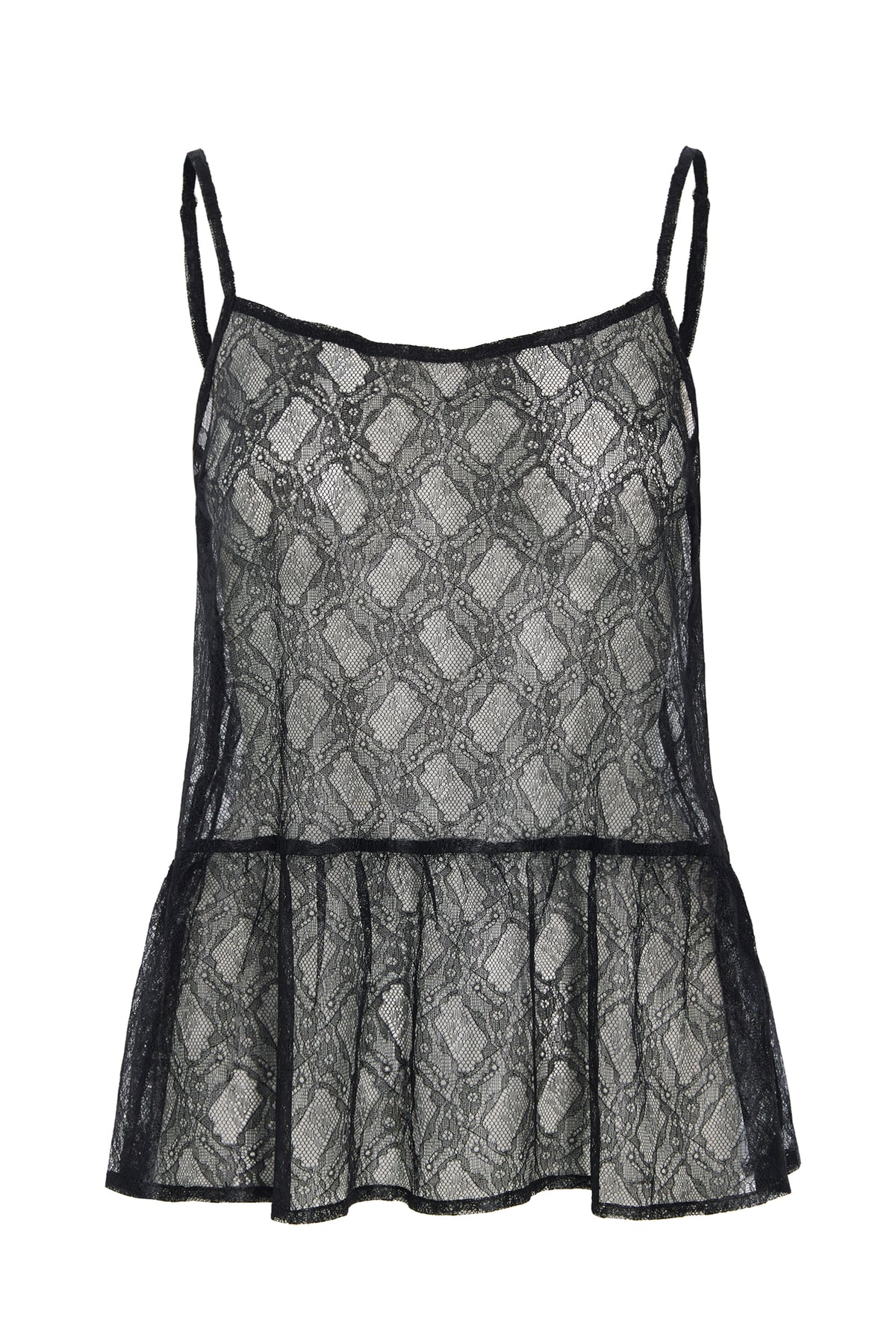 HUNKØN Ofelia Top Toppe Black