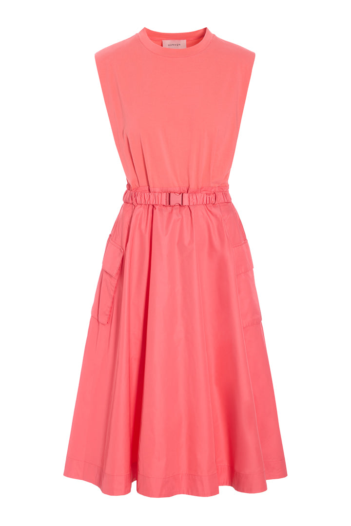HUNKØN Onyx dress Kjoler Coral