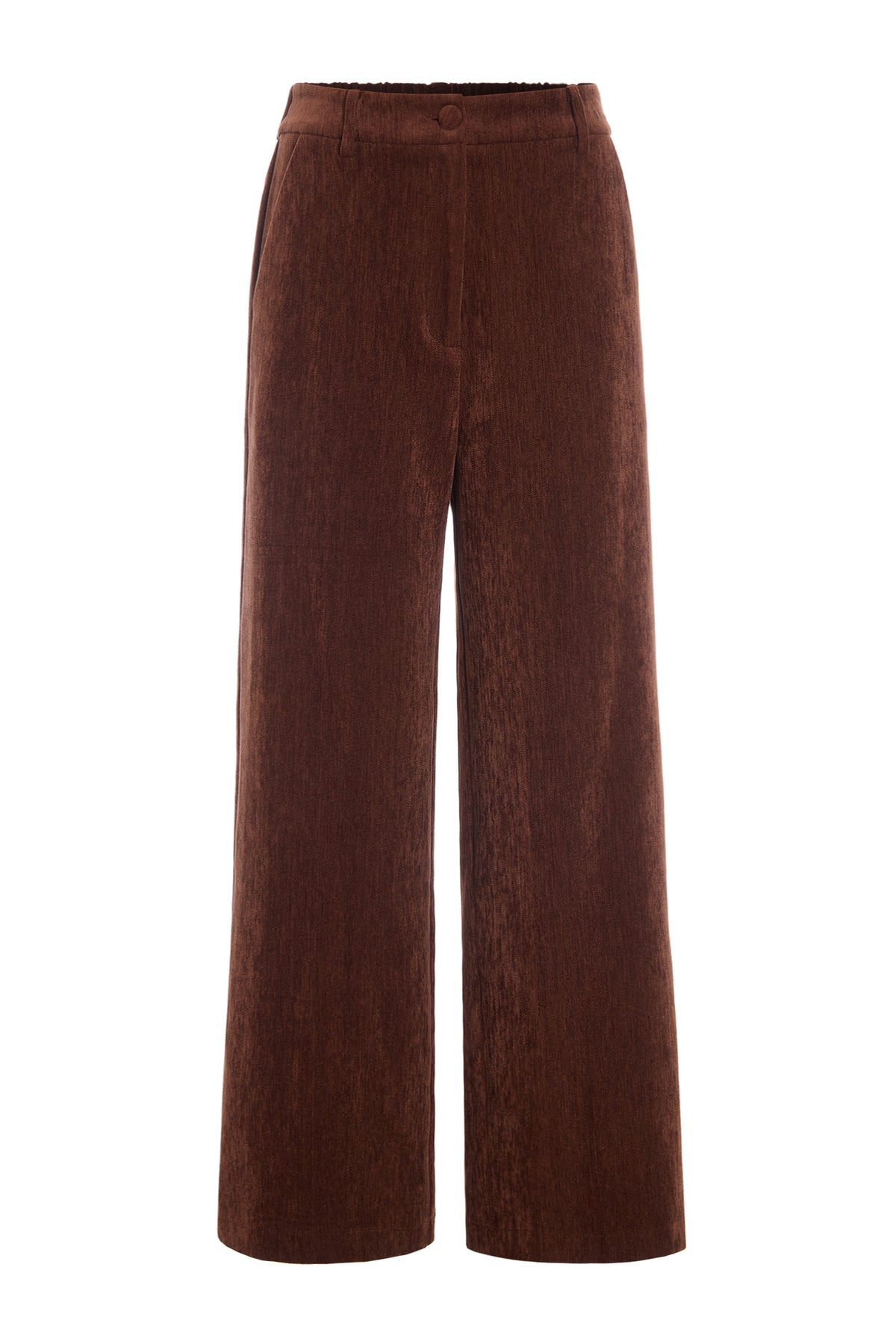 HUNKØN Petra Trousers Bukser Brown