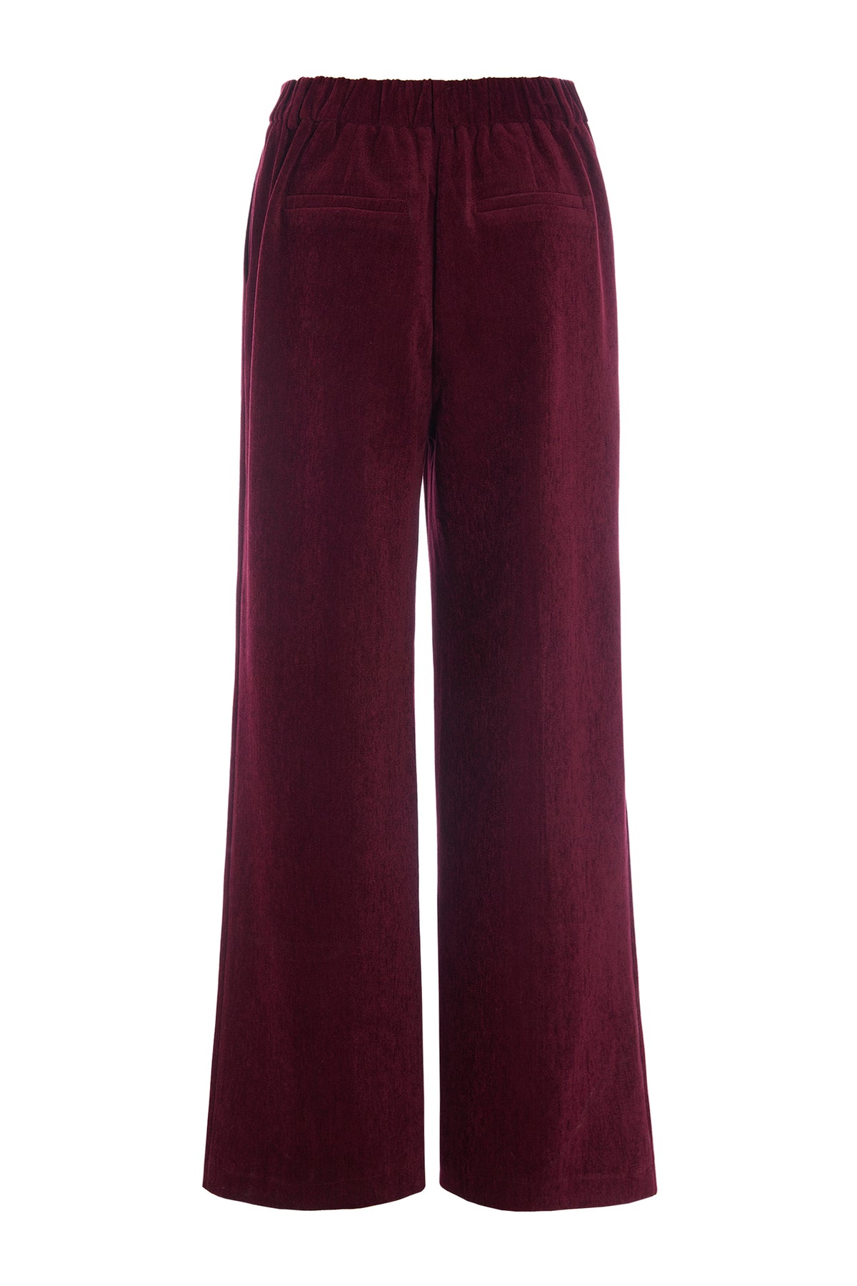 HUNKØN Petra Trousers Bukser Burgundy