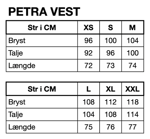HUNKØN Petra Vest Vests Brown