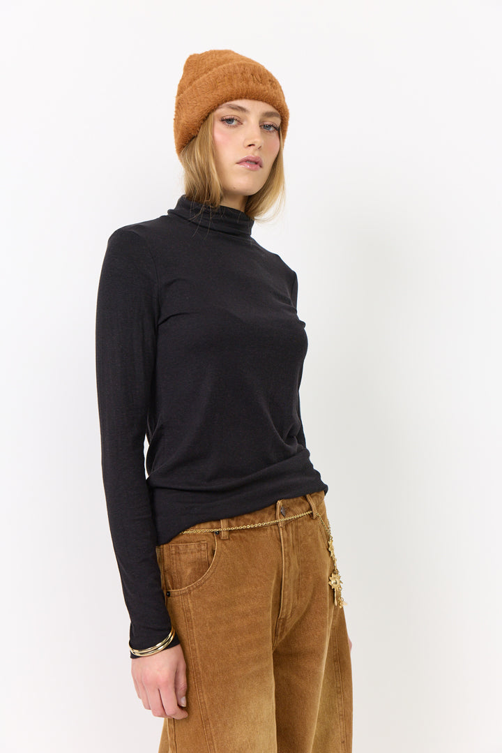 HUNKØN Renata Barrel Jeans Bukser Brown