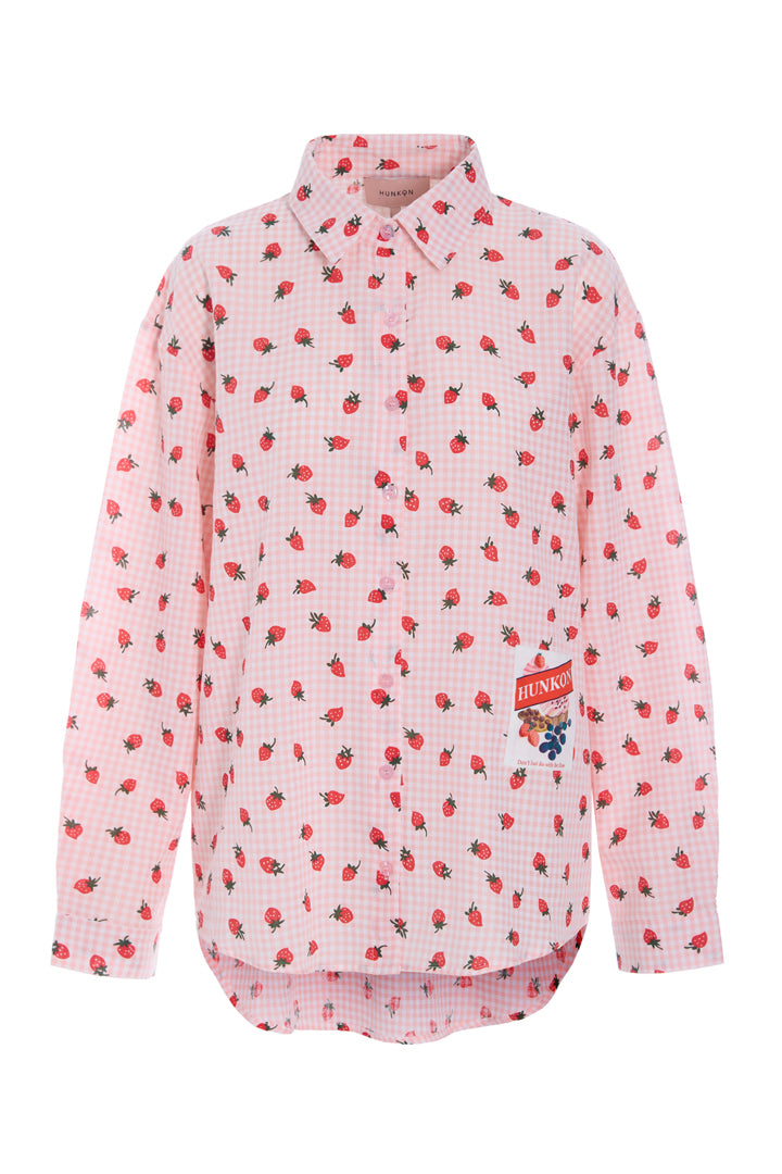HUNKØN Ruth Shirt Skjorter Pink