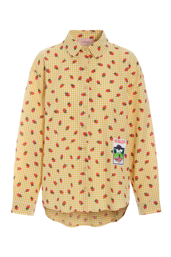 HUNKØN Ruth Shirt Skjorter Yellow