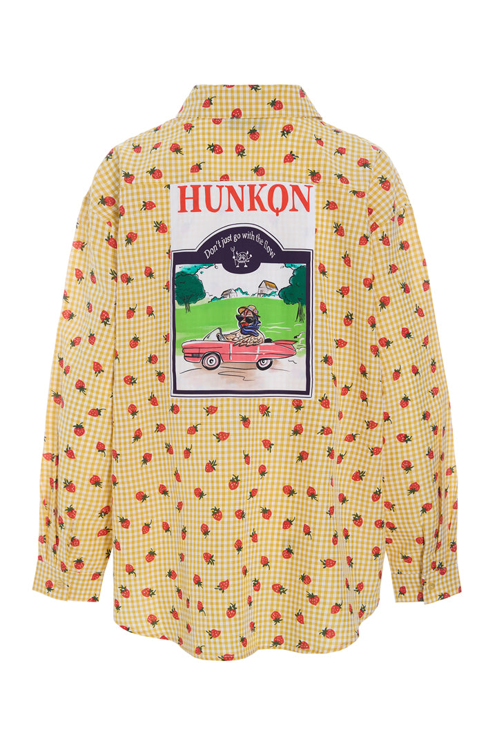 HUNKØN Ruth Shirt Skjorter Yellow
