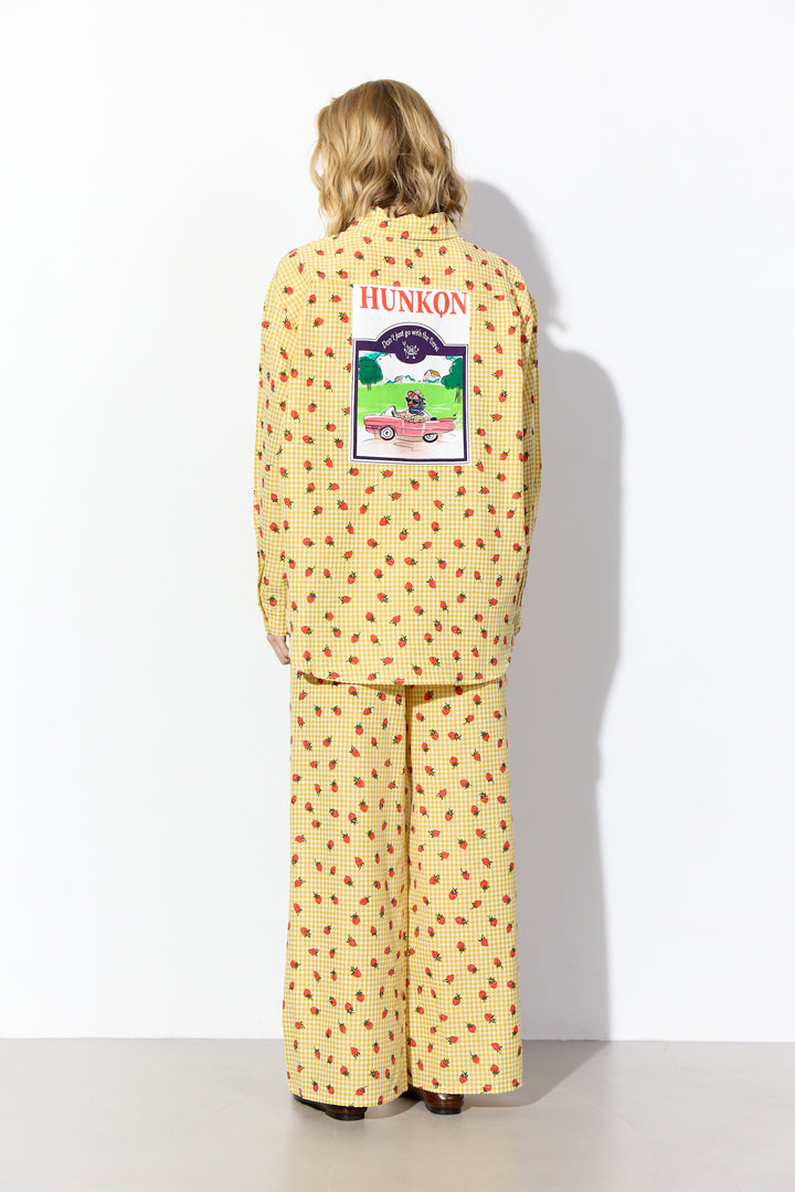 HUNKØN Ruth Shirt Skjorter Yellow