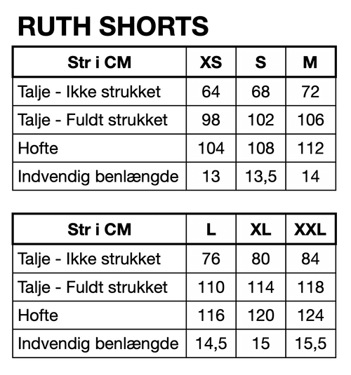 HUNKØN Ruth Shorts Shorts Yellow