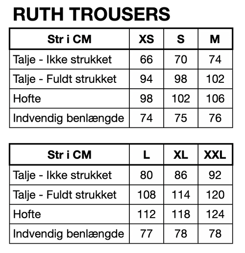 HUNKØN Ruth Trousers Bukser Pink