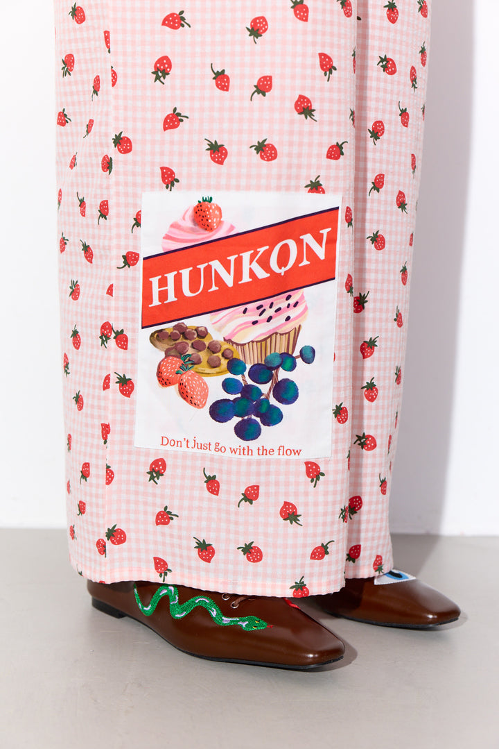 HUNKØN Ruth Trousers Bukser Pink