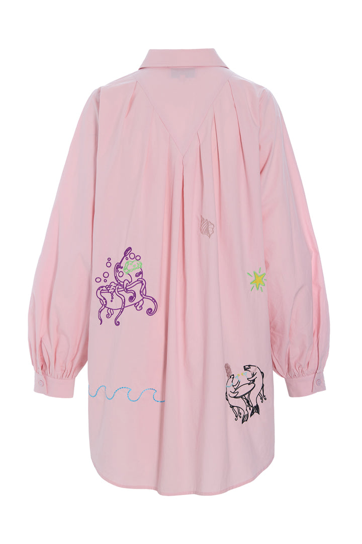 HUNKØN Sasha Shirt Skjorter Rose