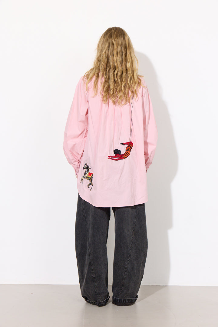 HUNKØN Sasha Shirt Skjorter Soft Pink