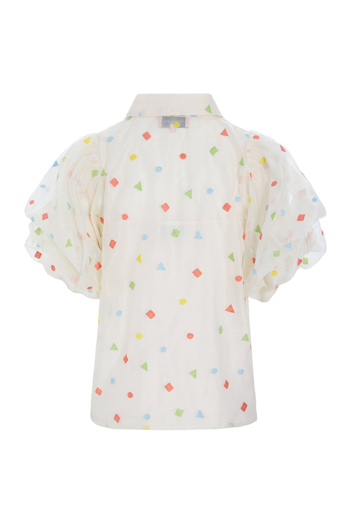 HUNKØN Sharon Shirt Skjorter Confetti