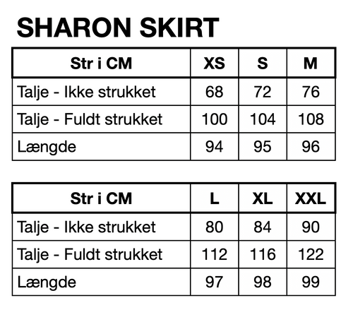 HUNKØN Sharon Skirt Nederdele Confetti