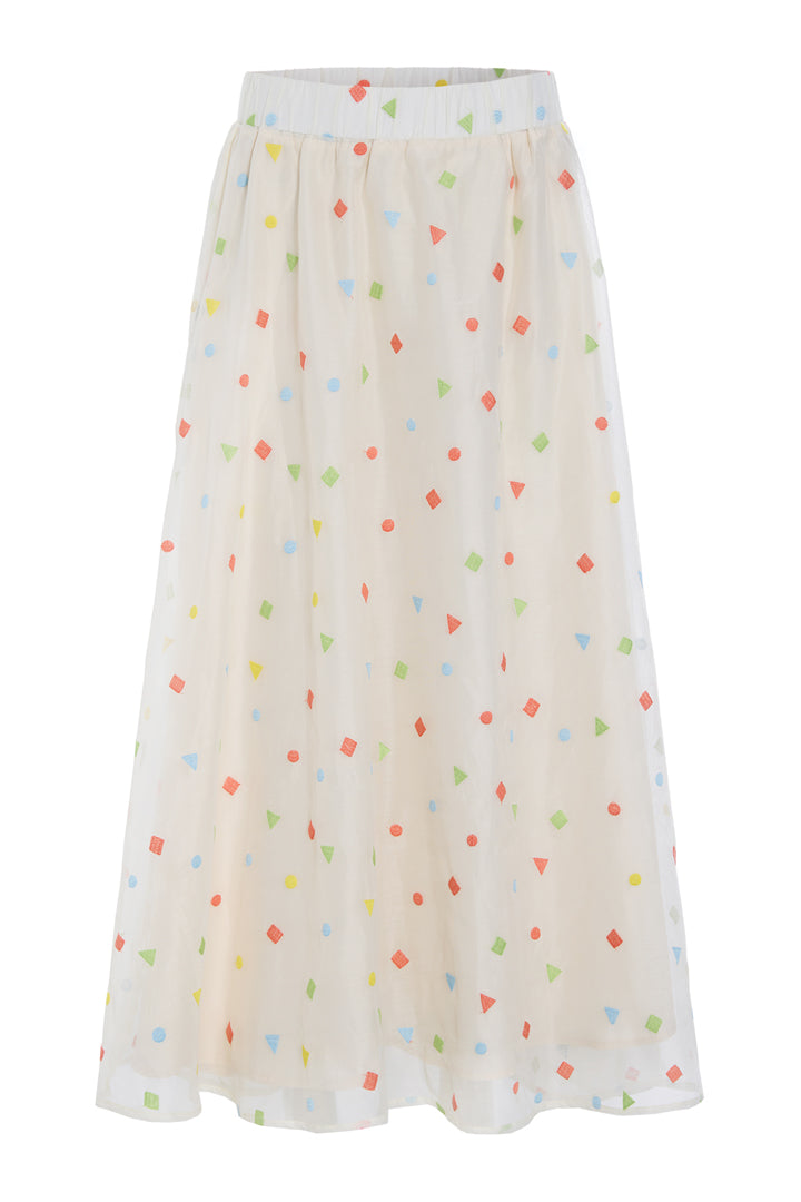 HUNKØN Sharon Skirt Nederdele Confetti
