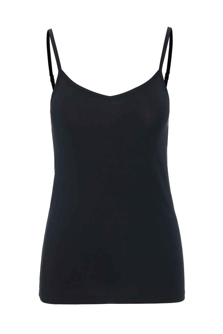 HUNKØN Simone Top Toppe Black