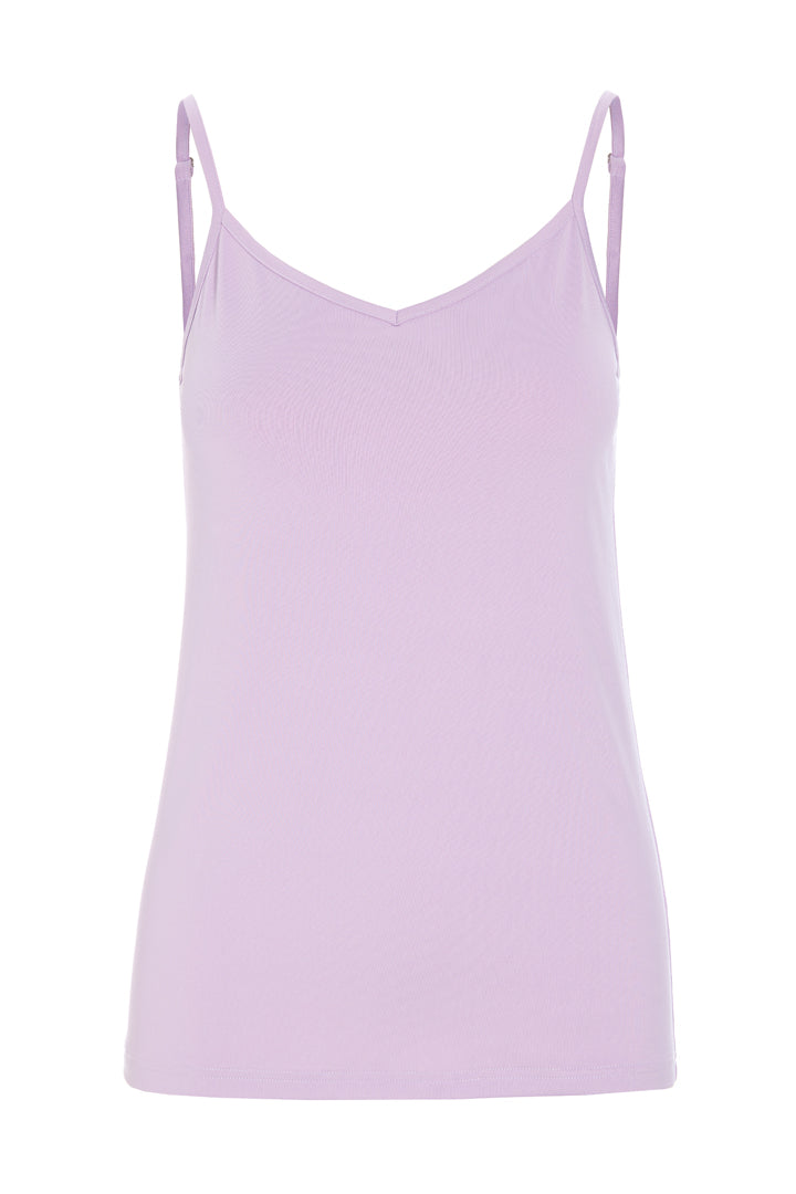 HUNKØN Simone Top Toppe Lavender