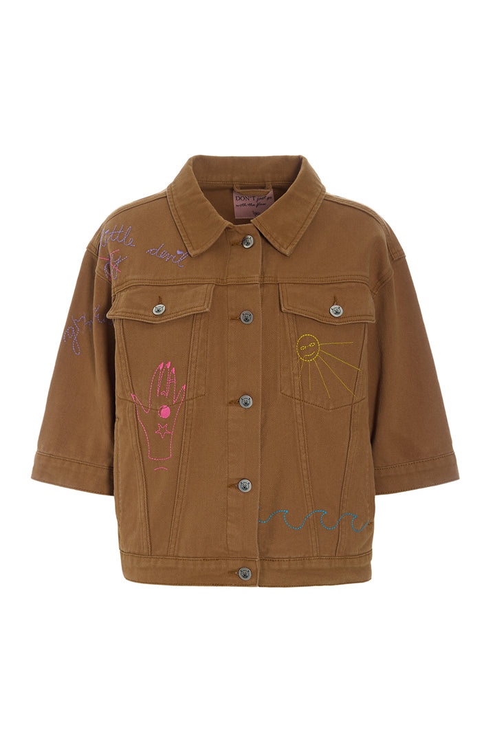 HUNKØN Suki Jacket Jakker Caramel