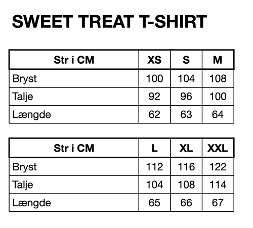 HUNKØN Sweet treat T-shirt T-shirts White